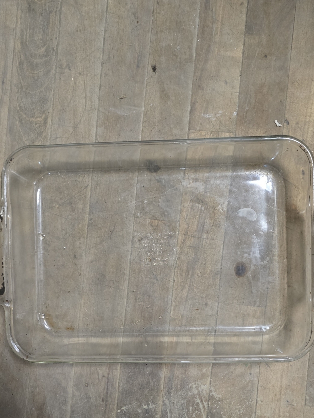Pyrex Baking Dish 9.5 X 13.5 X2 , Anchor Hocking Ovenware & 10.6 X 6.7 X 2  sm.